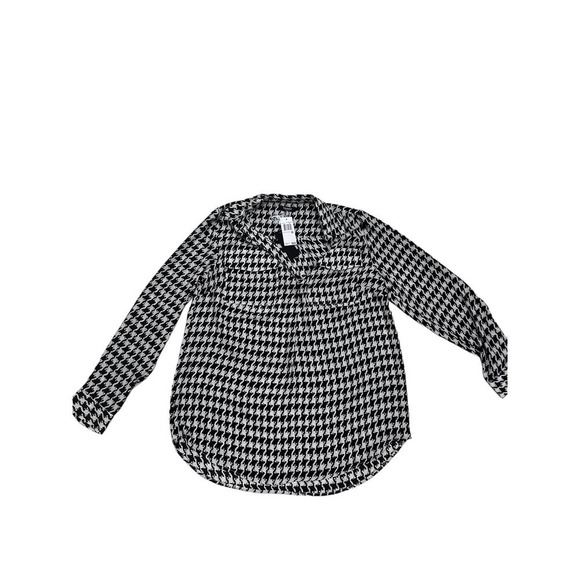 NWT premise Studio houndstooth top sz 10 - Picture 1 of 6
